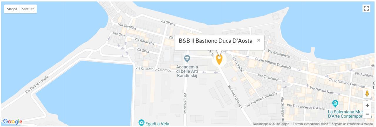 Il Bastione Duca D'Aosta Acomodação com café da manhã Trapani Exterior foto